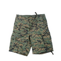 Woodland Digital Vintage Infantry Utility Shorts (2XL)